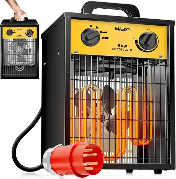 Elektroheizer Heizlüfter Bauheizer Keramik…
